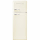 SMEG Frigorífico 2 puertas  FAB30RCR5. Cíclico. Crema. Clase A+++